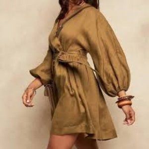 Banana Republic Linen Dress size 4